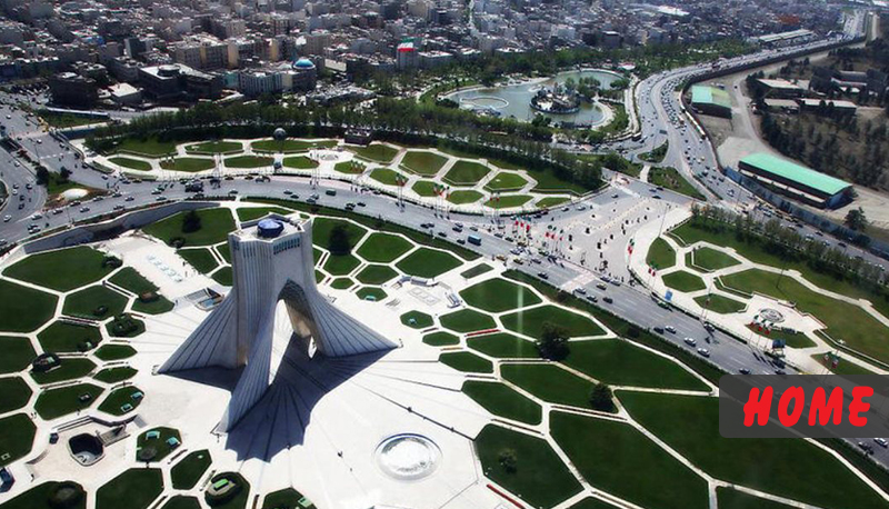 Azadi Tower in Tehran