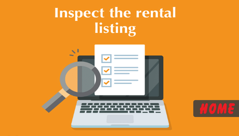 inspect the rental listing to prevent rental scams